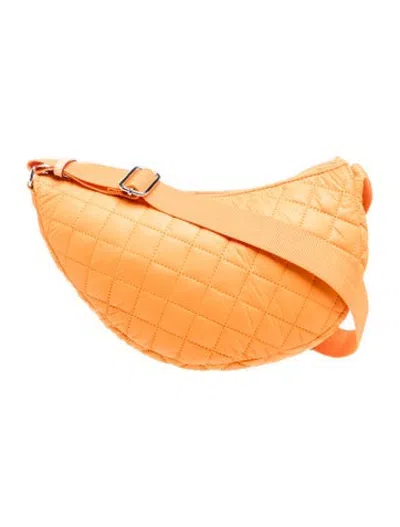 Pre-owned Mz Wallace Nylon Shoulder Bag In Orange