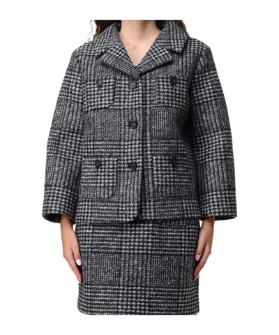 N°21 Checked Jacket In Multi