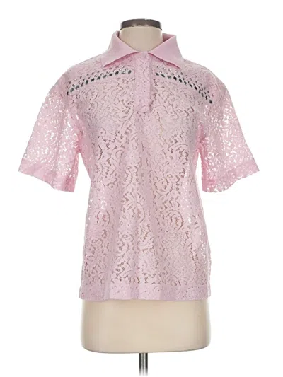 Pre-owned N°21 Short Sleeve Blouse In Pink