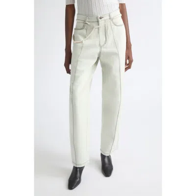 Nackiyé Nackiyè Borrowed Wide Leg Jeans In White