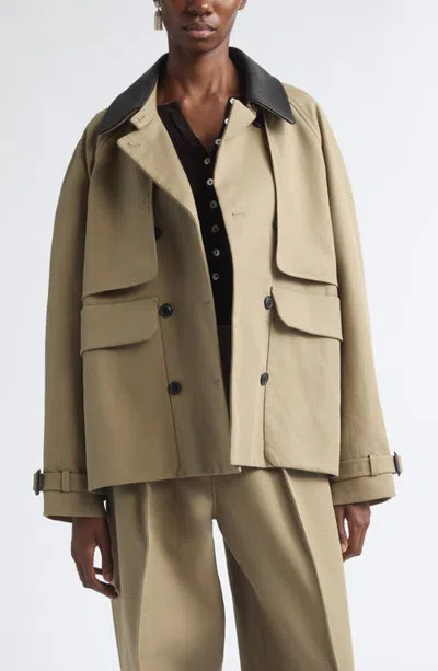 Nackiyé Nackiyè Power Ballad Cotton Jacket In Gold