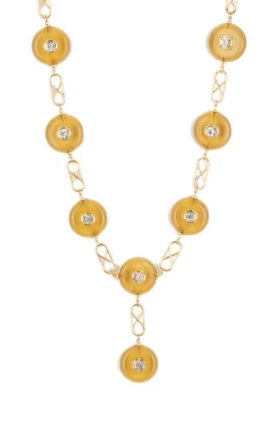 Nakamol Chicago Disc Y-necklace In Gold