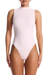 Naked Wardrobe The Nw Sleeveless Bodysuit In Pale Pink