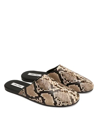 Naked Wolfe Women's Bessette Leather Mules In Multi