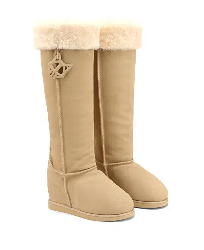 Naked Wolfe Women's Melrose Suede Boots In Multi