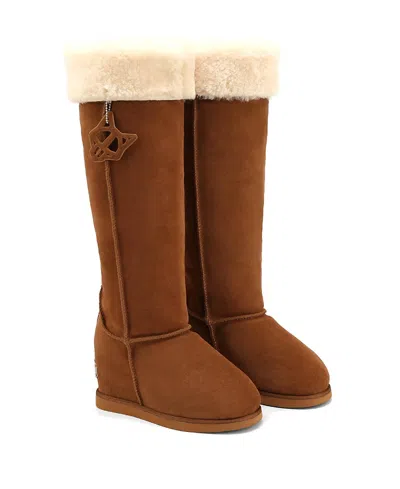 Naked Wolfe Women's Melrose Suede Boots In Multi