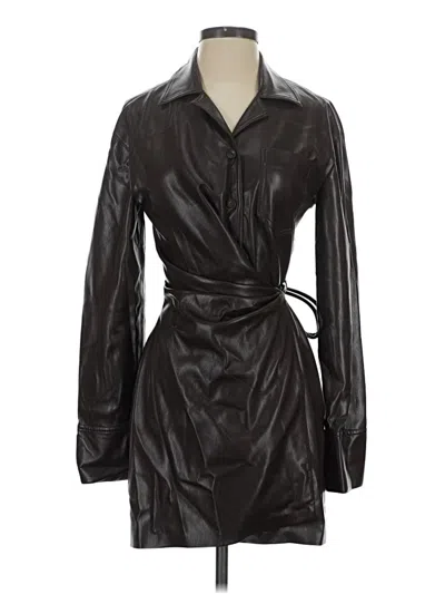 Pre-owned Nanushka Cocktail Dress In Black