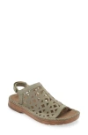 Naot Amadora Slingback Sandal In Sage Nubuck