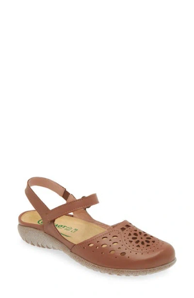 Naot 'arataki' Mary Jane In Caramel Leather