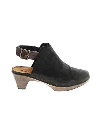 Pre-owned Naot Mule/clog In Black