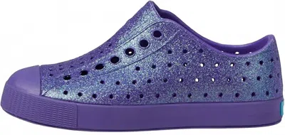 Native Big Kid Jefferson Bling Shoes In Ultra Violet In Purple