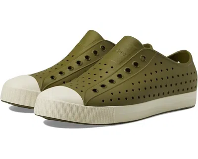 Native Shoes Jefferson Sugarlite Unisex Us 5 Green Slip On Comfort Shoes Zpo2436 In Multi