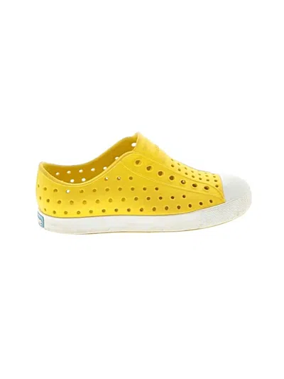 Pre-owned Native Kids' Water Shoes In Yellow
