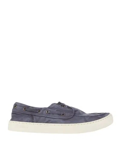Natural World Man Loafers Navy Blue Size 13 Organic Cotton