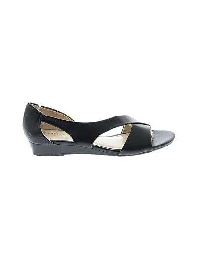 Pre-owned Naturalizer Wedges In Black