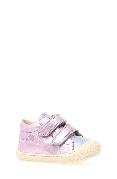 Naturino Cocoon Vl Sneaker In Celeste-lilac