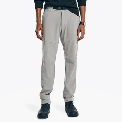 Nautica Mens Navtech Slim Fit Utility Pant In Gray