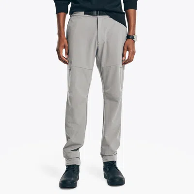 Nautica Mens Navtech Slim Fit Utility Pant In Grey