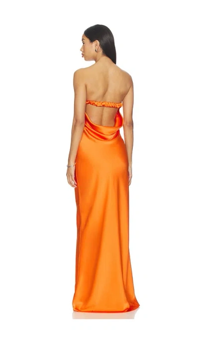 Nbd Indira Gown In Orange
