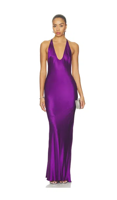 Nbd Shai Gown In Purple