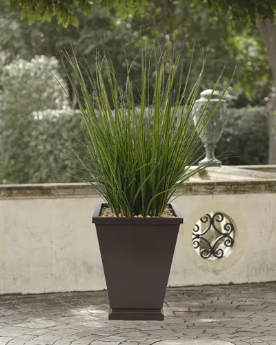 Ndi Faux Grass In Tapered Square Pot, 65"t