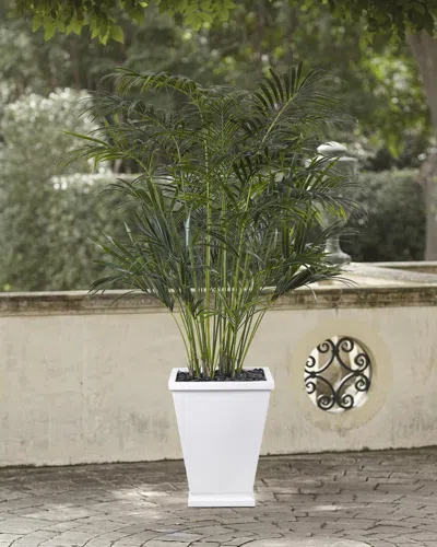 Ndi Faux Palm In Tapered Square Pot, 84"t