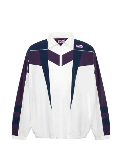 Needles X Fila Star Cut Windbreaker In White