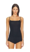 Negative Underwear Whipped Cami Top In Navy