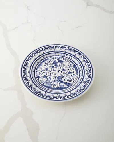 Neiman Marcus Pavoes Salad Plates, Set Of 4 In Blue