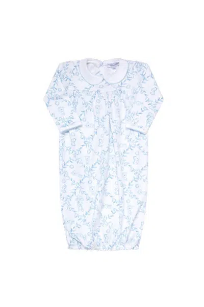 Nellapima Blue Bears Trellace Baby Gown - Baby
