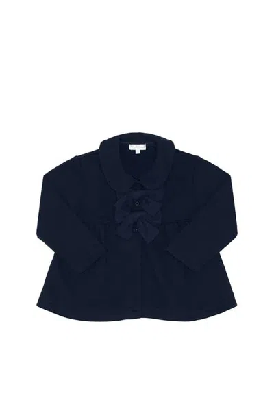 Nellapima Babies'  Elise Bow Coat In Blue