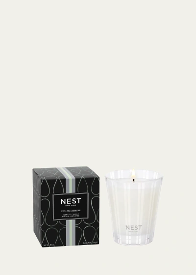 Nest New York Indian Jasmine Classic Candle, 225 G In White