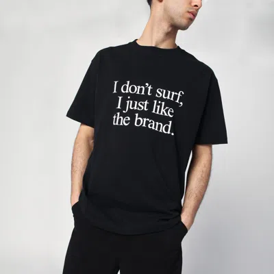 New Amsterdam Surf Association Black T-shirt With Print
