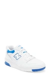 New Balance 550 Basketball Sneaker In White/ Cobalt