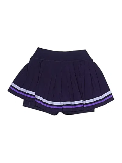 Pre-owned New Balance Casual Skirt In Purple