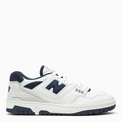 New Balance Low 550 White/blue Sneakers