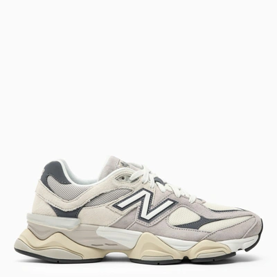 New Balance Low 9060 Light Grey/blue Sneakers