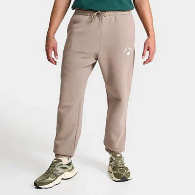 New Balance Men's Arch Logo Jogger Pants In Mushroom