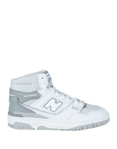 New Balance Woman Sneakers White Size 7.5 Leather