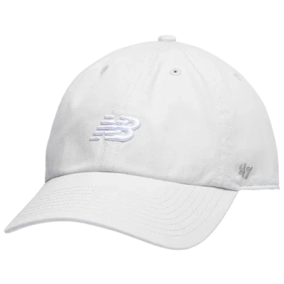 New Balance X 47 Brand Core Clean Up Cap In Grey/white