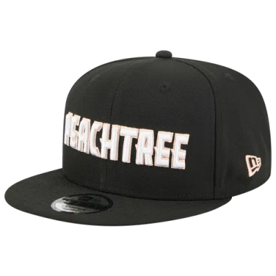 New Era Atlanta Hawks  Hawks City Edition 25 9fifty In Black/black