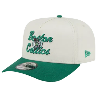 New Era Boston Celtics  Celtics 9fifty Af Chainstitch 25232 In Tan/multi