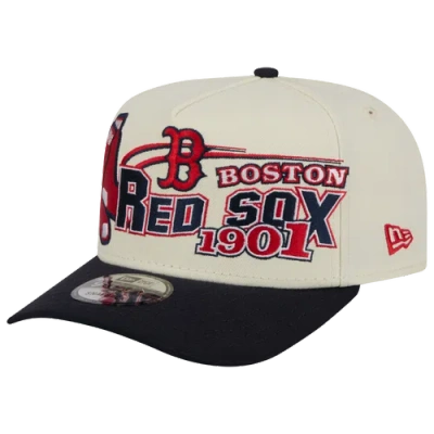 New Era Boston Red Sox  Red Sox 9fifty A-frame Classic Cap In Navy/white