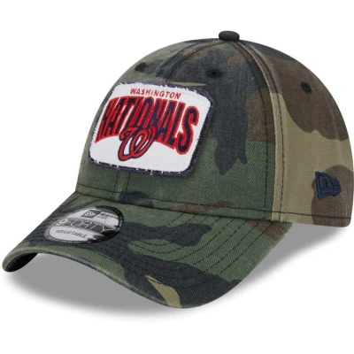 New Era Camo Washington Nationals Gameday 9forty Adjustable Hat