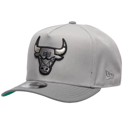 New Era Chicago Bulls  Bulls 950af Wolf Retro Cap In Gray/gray
