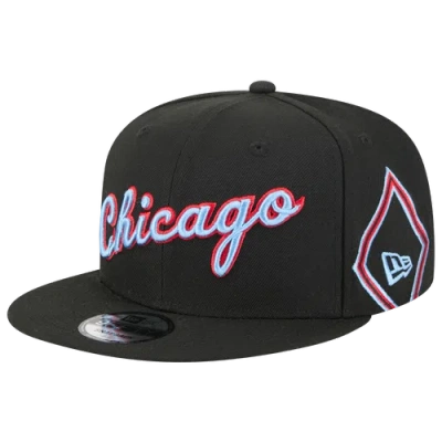 New Era Chicago Bulls  Bulls City Edition 25 9fifty In Black/black
