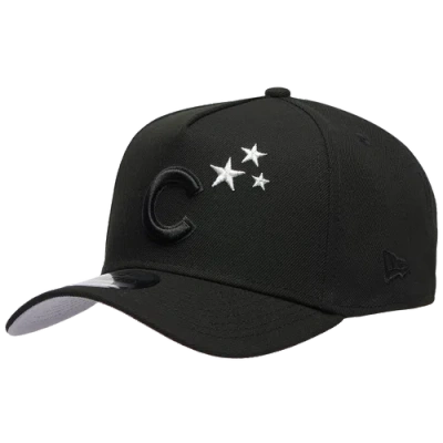New Era Chicago Cubs  Cubs 940af Bob Star Cap In Black