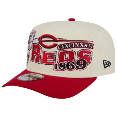 New Era Cincinnati Reds  Reds 9fifty A-frame Classic Cap In Red/white