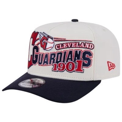 New Era Cleveland Guardians  Guardians 9fifty A-frame Classic Cap In Navy/white