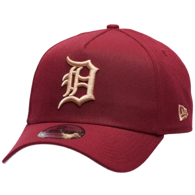New Era Detroit Tigers  Tigers 940 A Frame Cardinal Cap In Red